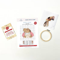 Mini Cross Stitch Kit: Jeremy Fisher - Tales for Tadpoles