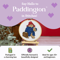 Mini Cross Stitch Kit: Paddington - Tales for Tadpoles