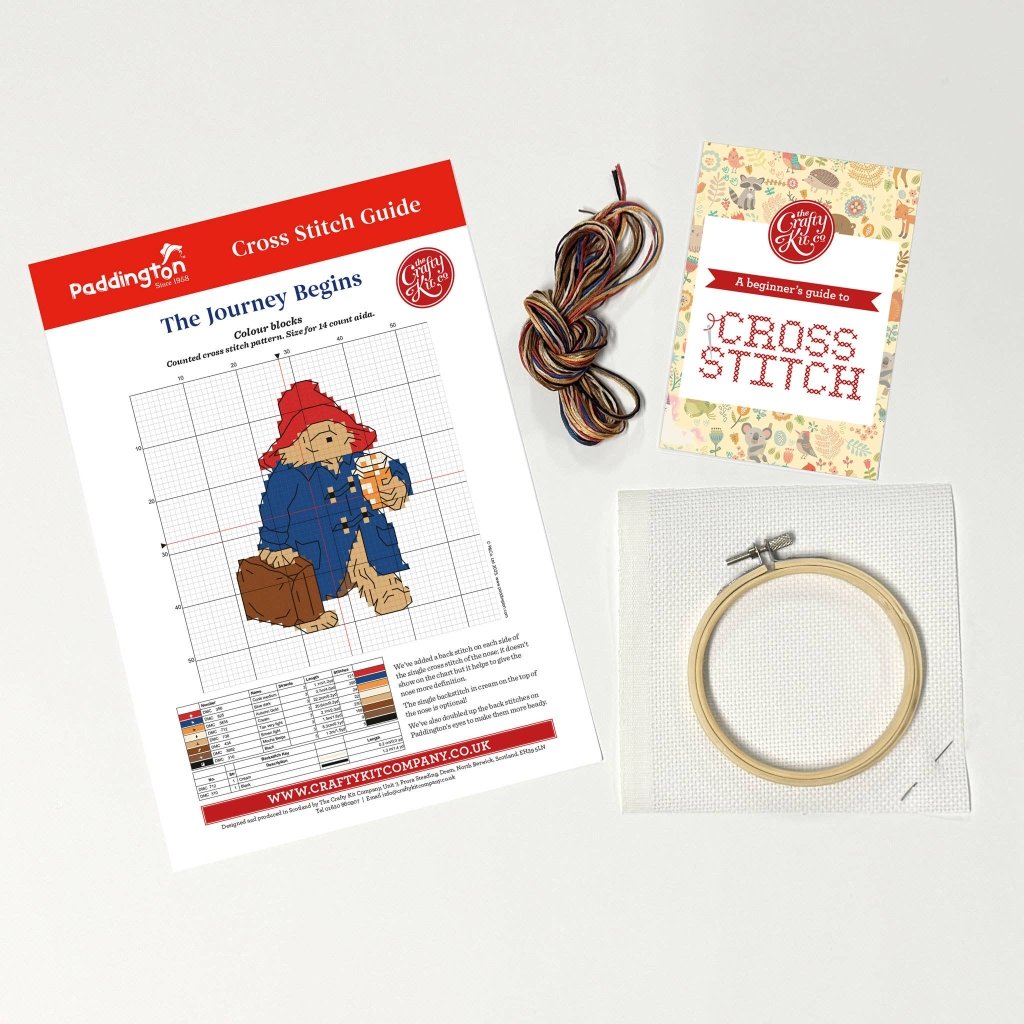 Mini Cross Stitch Kit: Paddington - Tales for Tadpoles