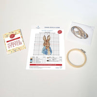 Mini Cross Stitch Kit: Peter Rabbit - Tales for Tadpoles
