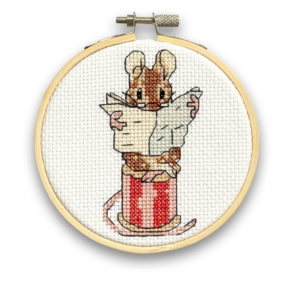 Mini Cross Stitch Kit: Tailor of Gloucester - Tales for Tadpoles