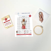 Mini Cross Stitch Kit: Tailor of Gloucester - Tales for Tadpoles