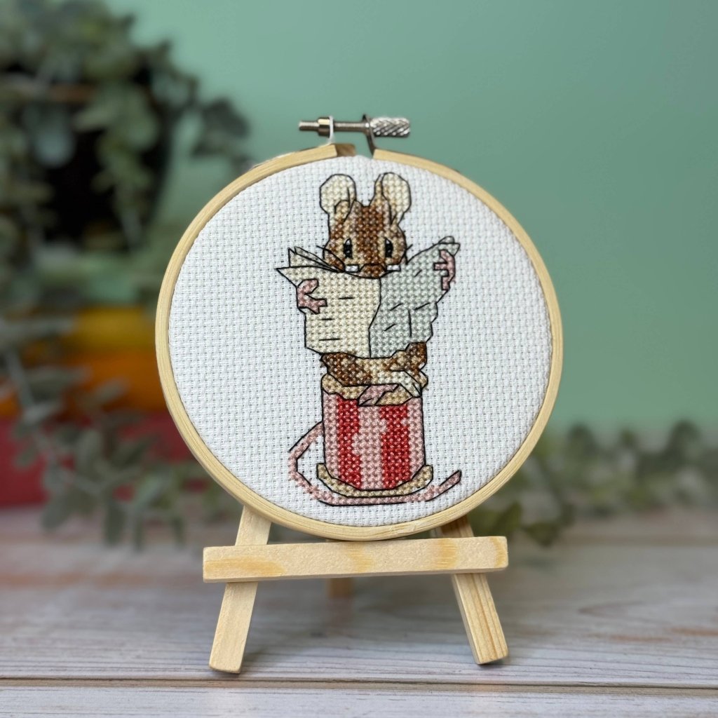 Mini Cross Stitch Kit: Tailor of Gloucester - Tales for Tadpoles