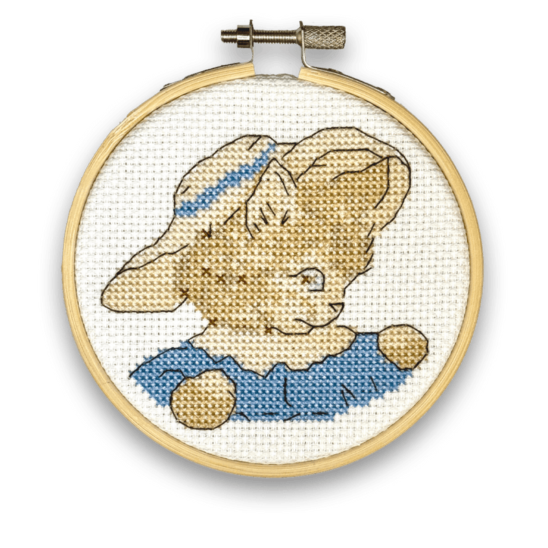 Mini Cross Stitch Kit: Tom Kitten - Tales for Tadpoles