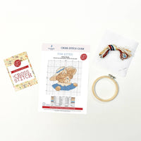 Mini Cross Stitch Kit: Tom Kitten - Tales for Tadpoles