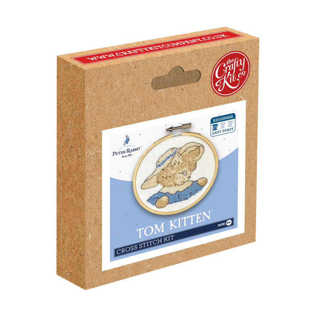 Mini Cross Stitch Kit: Tom Kitten - Tales for Tadpoles