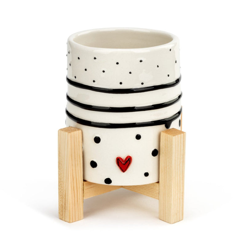 Mini Planter: Dots and Stripes - Tales for Tadpoles