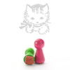 Mini Rubber Stamp: Cat - Tales for Tadpoles