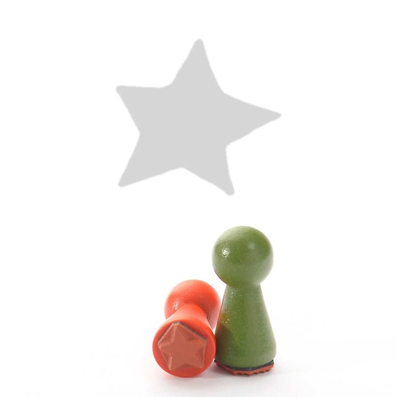 Mini Rubber Stamp: Graphic Star Of Judi - Kins - Tales for Tadpoles