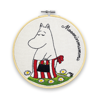 Moomin Embroidery Kit - Moominmamma Shopping - Tales for Tadpoles