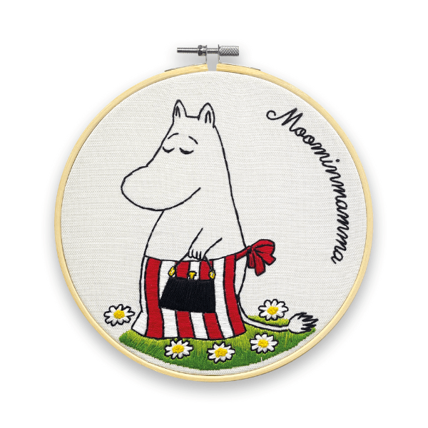 Moomin Embroidery Kit - Moominmamma Shopping - Tales for Tadpoles