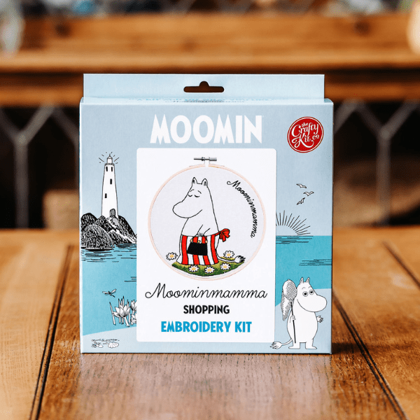 Moomin Embroidery Kit - Moominmamma Shopping - Tales for Tadpoles