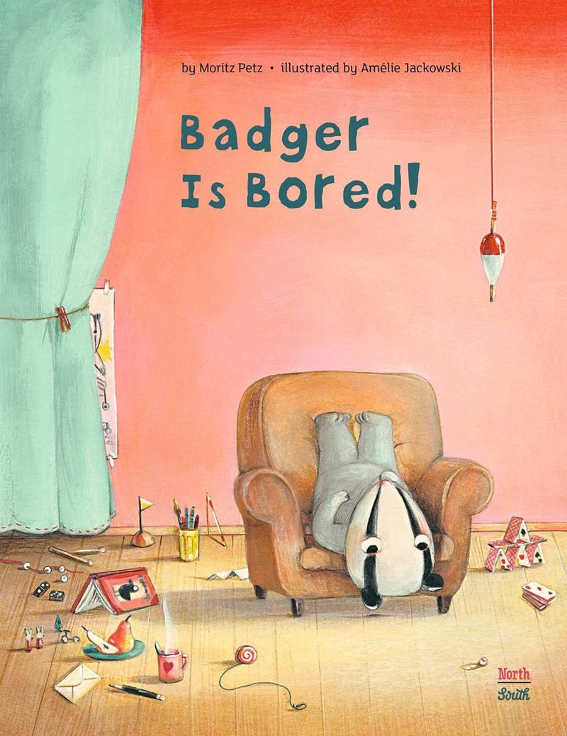 Moritz Petz: Badger is Bored, illustrated by Amélie Jackowski - Tales for Tadpoles