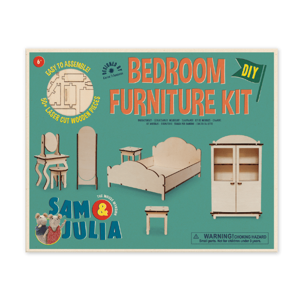 Mouse Mansion: Bedroom Furniture Kit - Tales for Tadpoles