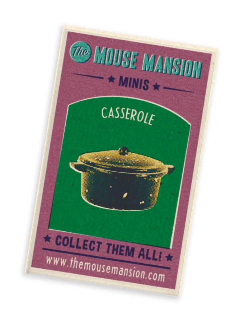 Mouse Mansion: Miniature Casserole Dish - Tales for Tadpoles