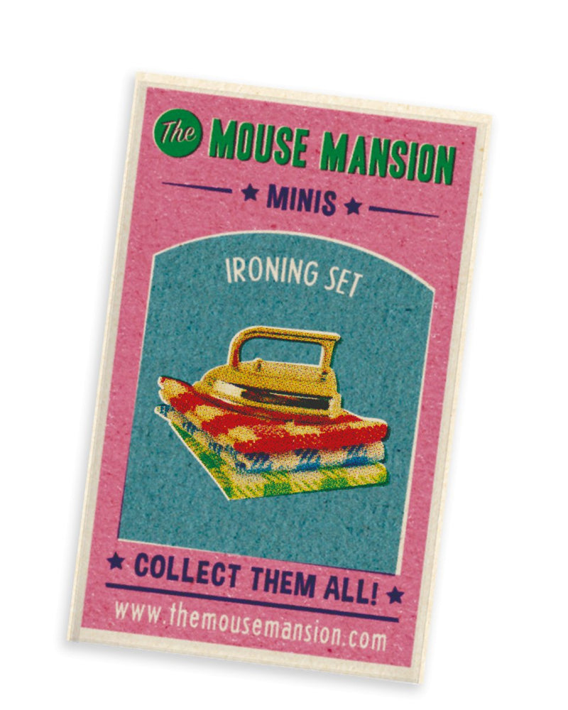 Mouse Mansion: Miniature Ironing Set - Tales for Tadpoles