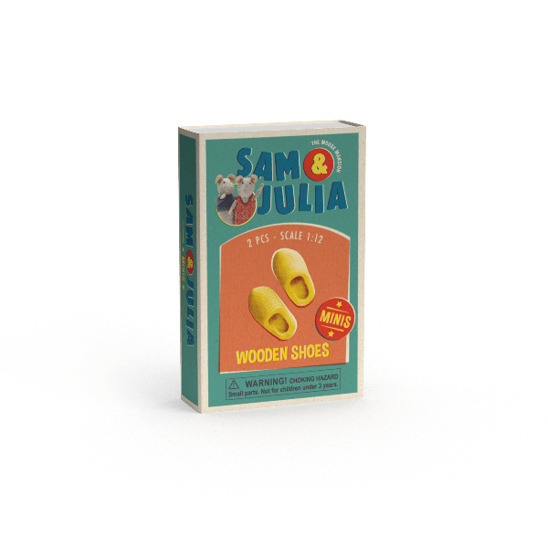 Mouse Mansion: Miniature Wooden Shoes - Tales for Tadpoles