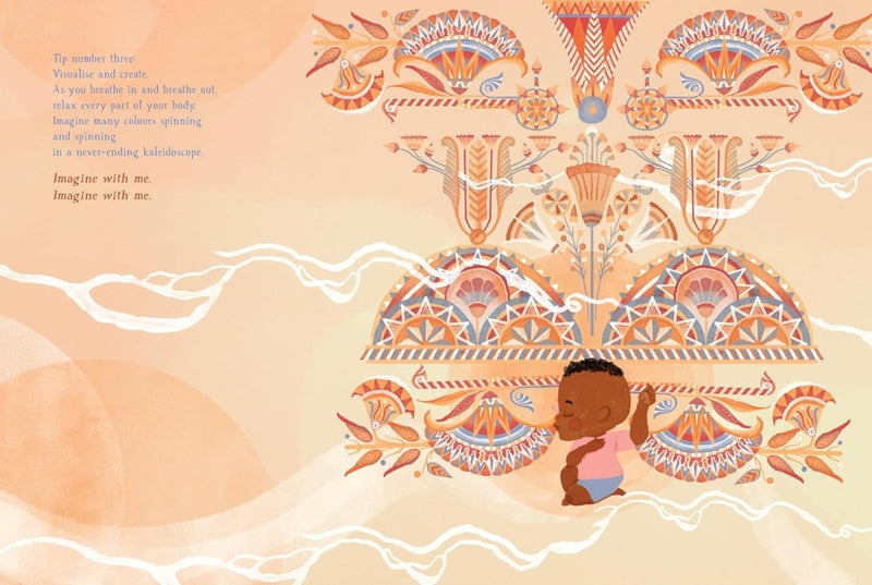 Ms Kiusam: A Little Guide to Meditation, illustrated by Rodrigo Andrade - Tales for Tadpoles