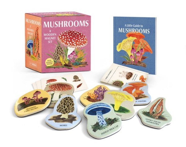 Mushrooms: A Wooden Magnet Set - Tales for Tadpoles