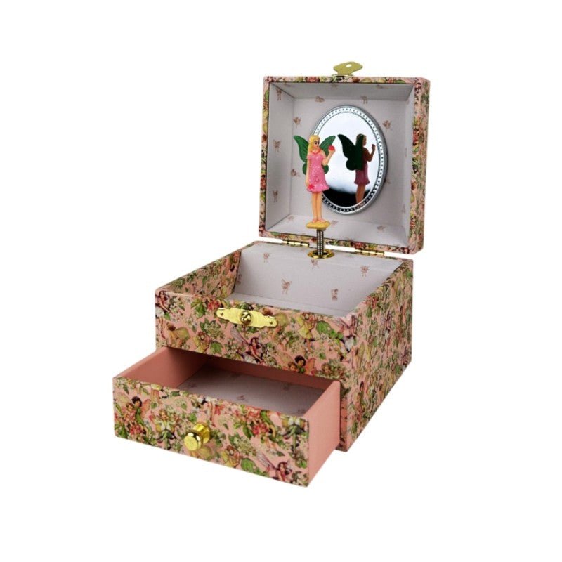Musical Jewellery Box: Flower Fairies - Spring Fairies (Cube) - Tales for Tadpoles