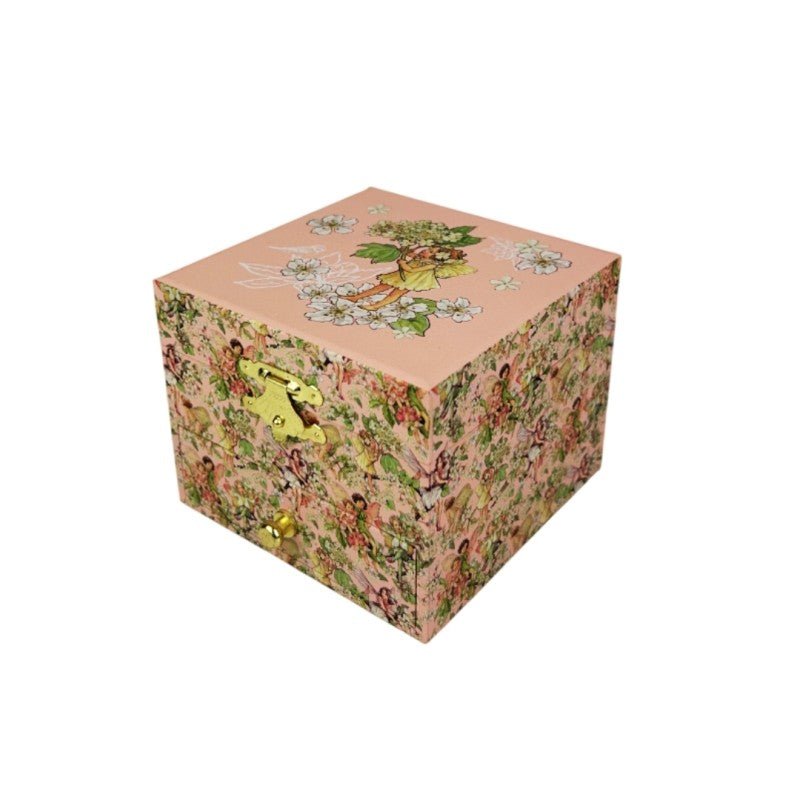 Musical Jewellery Box: Flower Fairies - Spring Fairies (Cube) - Tales for Tadpoles