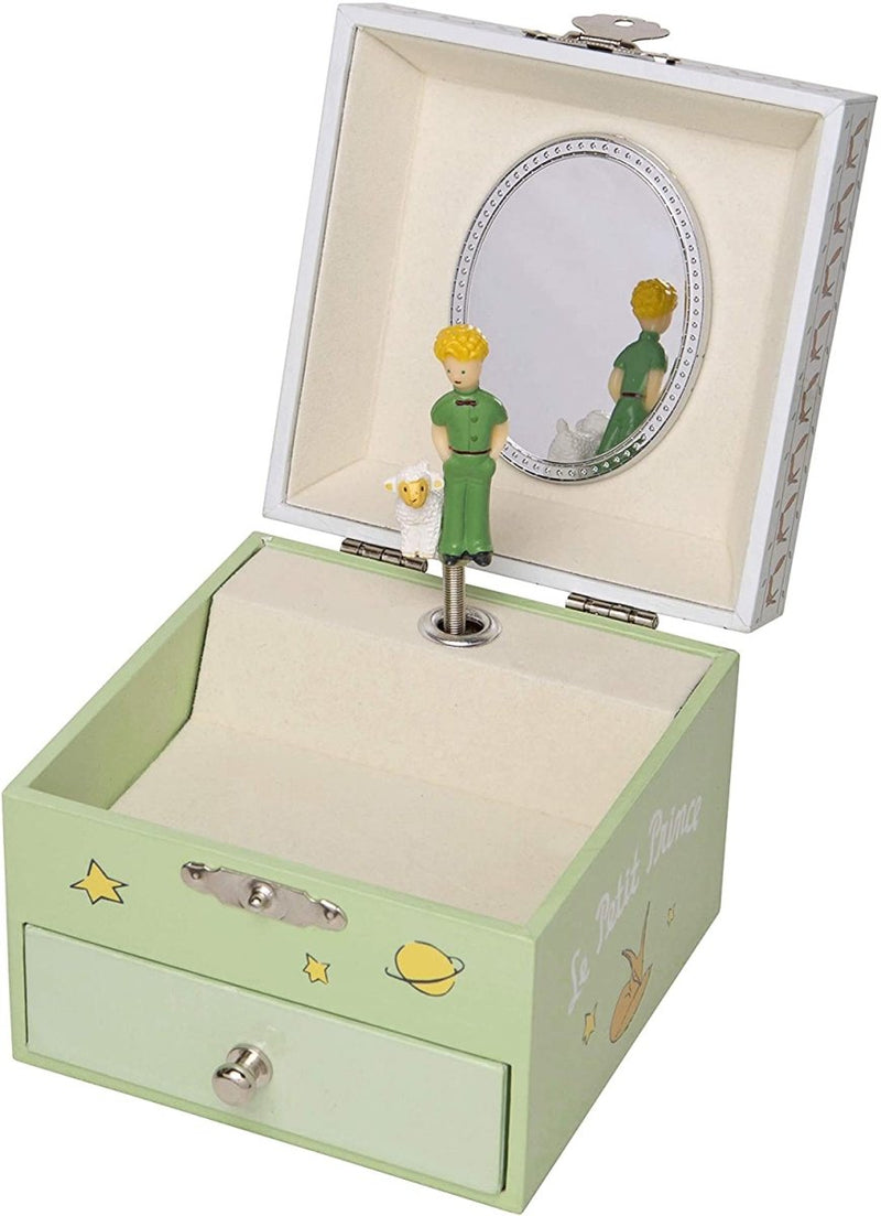 Musical Jewellery Box: The Little Prince - Garden (Cube) - Tales for Tadpoles