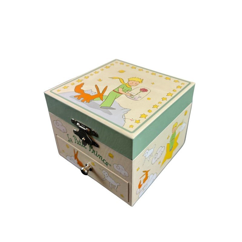 Musical Jewellery Box: The Little Prince - Garden (Cube) - Tales for Tadpoles