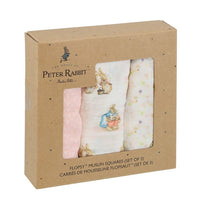 Muslin Squares (set of 3): Flopsy - Tales for Tadpoles