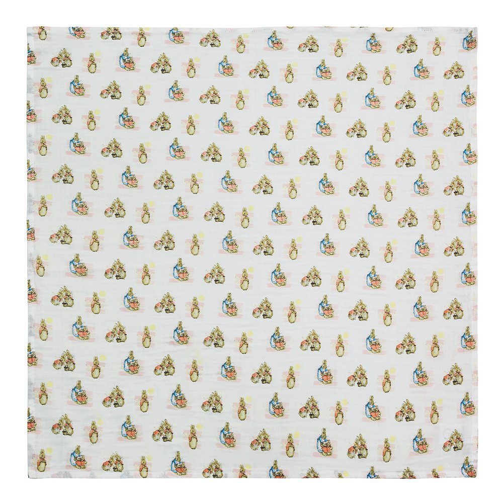 Muslin Squares (set of 3): Flopsy - Tales for Tadpoles