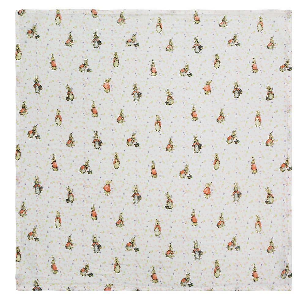 Muslin Squares (set of 3): Flopsy - Tales for Tadpoles