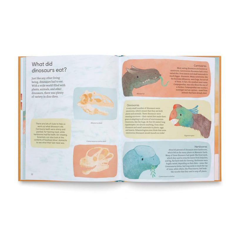 Nate Rae: Ask Me About...Dinosaurs - Questions and Answers About the Prehistoric World, illustrated by Anna Doherty - Tales for Tadpoles