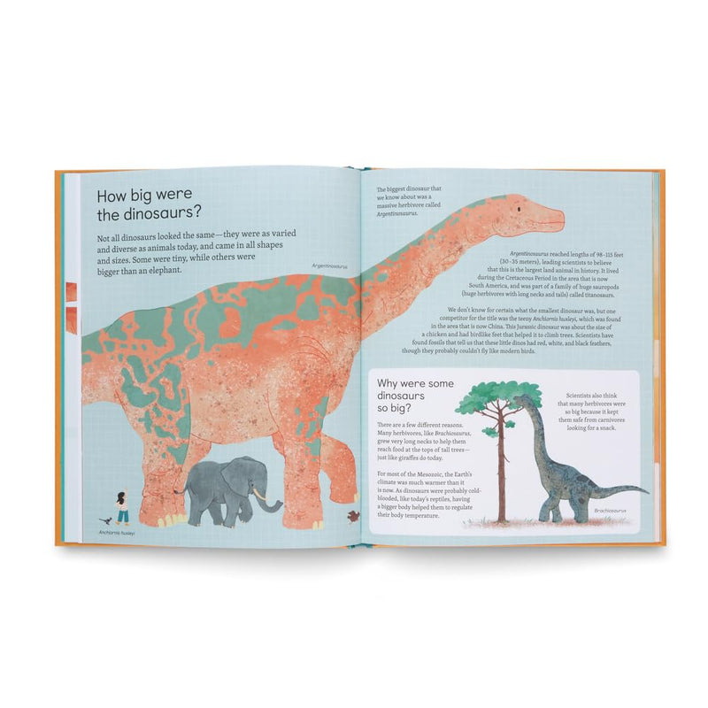 Nate Rae: Ask Me About...Dinosaurs - Questions and Answers About the Prehistoric World, illustrated by Anna Doherty - Tales for Tadpoles