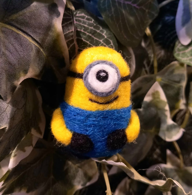 Needle Felting Workshop with Jenni Kilgallon: 13th March 5pm - Minions (2 hours) - Tales for Tadpoles