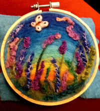 Needle Felting Workshop with Jenni Kilgallon: 18th January 11am - Flat Felting - Mermaid - Tales for Tadpoles