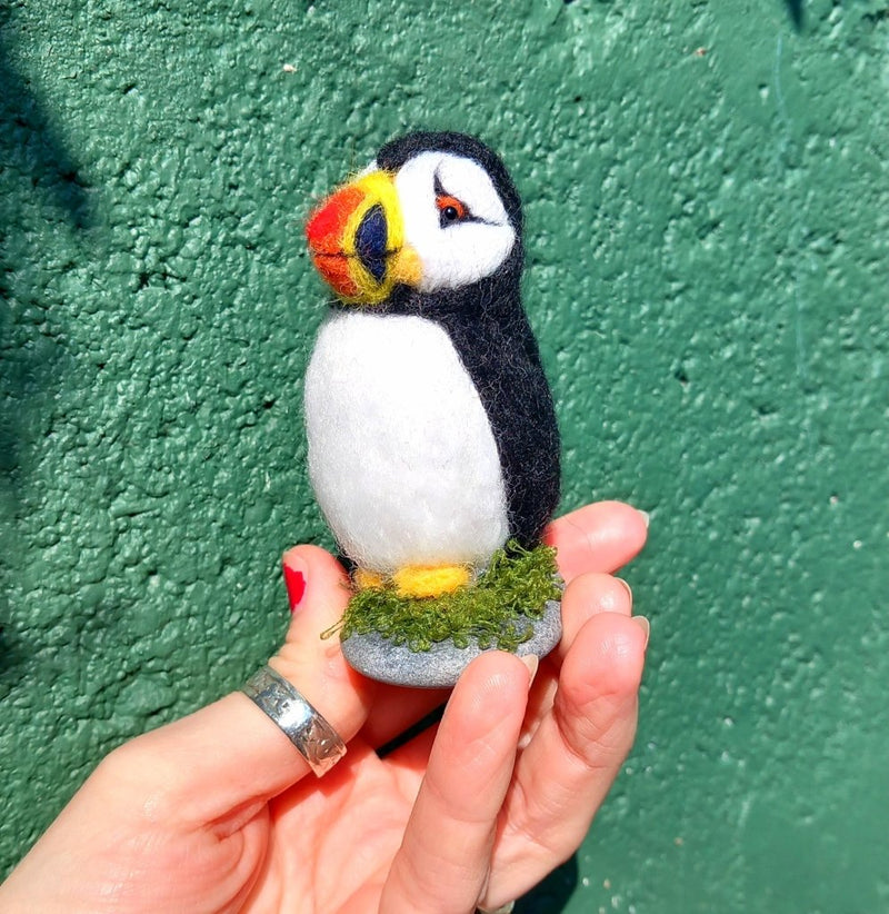 Needle Felting Workshop with Jenni Kilgallon: 21st Aug 5pm - Puffins - Tales for Tadpoles
