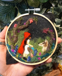 Needle Felting Workshop with Jenni Kilgallon: 22nd Feb 10.30am - 2D Fairytales - Tales for Tadpoles
