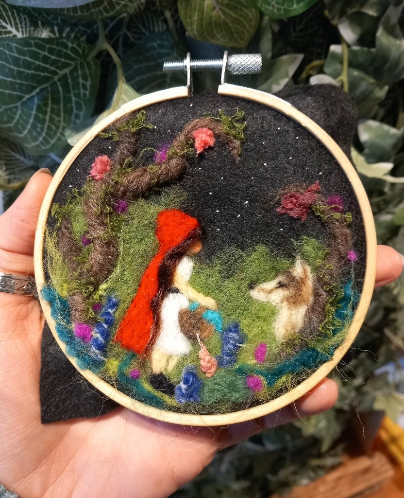 Needle Felting Workshop with Jenni Kilgallon: 22nd Feb 10.30am - 2D Fairytales - Tales for Tadpoles