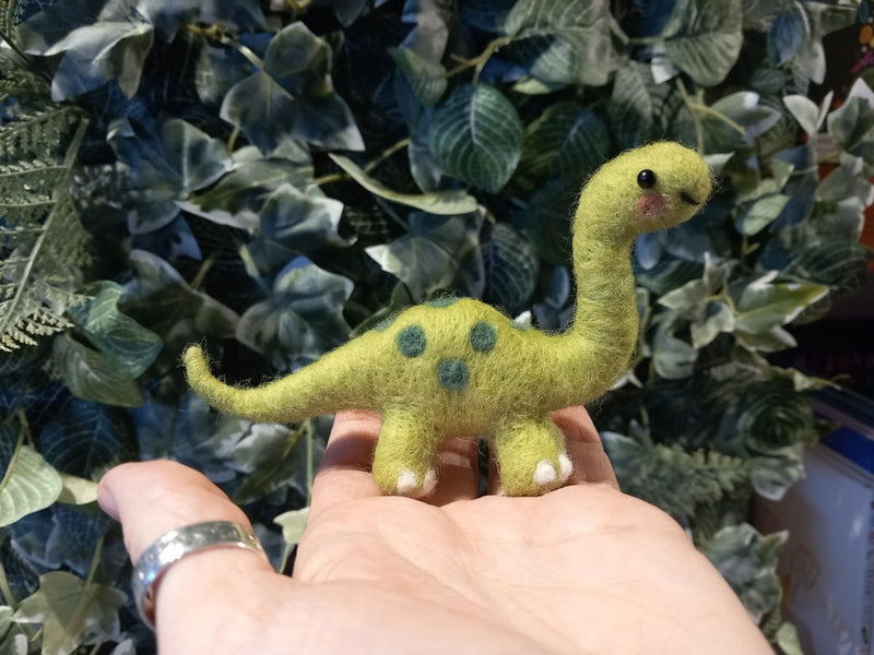 Needle Felting Workshop with Jenni Kilgallon: 23rd January 5pm - 3D Dinosaurs - Tales for Tadpoles