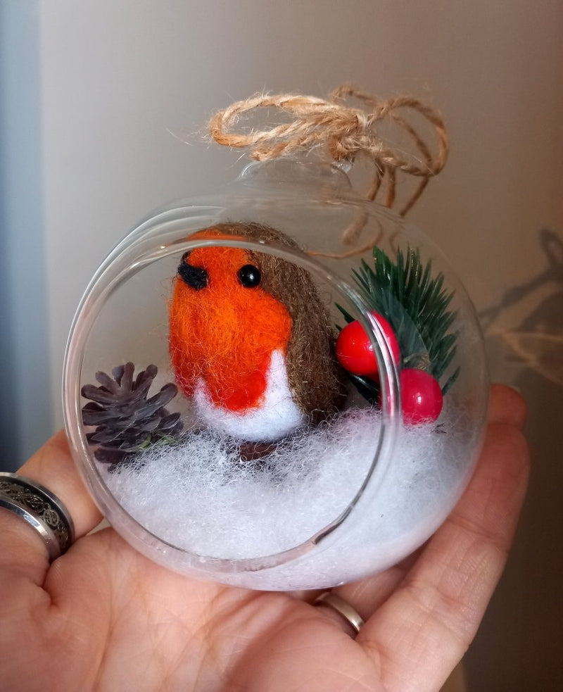 Needle Felting Workshop with Jenni Kilgallon: 23rd Nov 10.30am - Baubles - Tales for Tadpoles