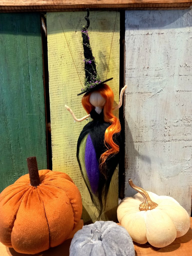 Needle Felting Workshop with Jenni Kilgallon: 26th Oct 10am - Witches! - Tales for Tadpoles