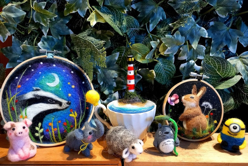 Needle Felting Workshop with Jenni Kilgallon: 29th March 10.30am - 3D Mouse in Nest - Tales for Tadpoles