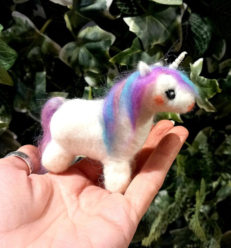 Needle Felting Workshop with Jenni Kilgallon: 29th May 5pm - 3D Unicorn (2 hours) - Tales for Tadpoles