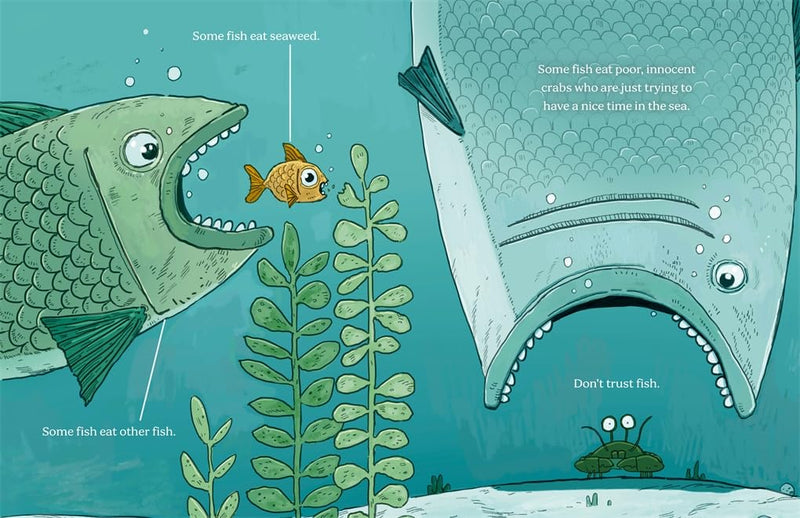 Neil Sharpson: Don't Trust Fish! illustrated by Dan Santat - Tales for Tadpoles