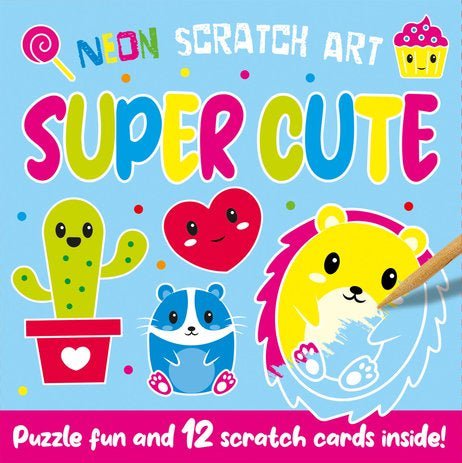 Neon Scratch Art: Super Cute - Tales for Tadpoles