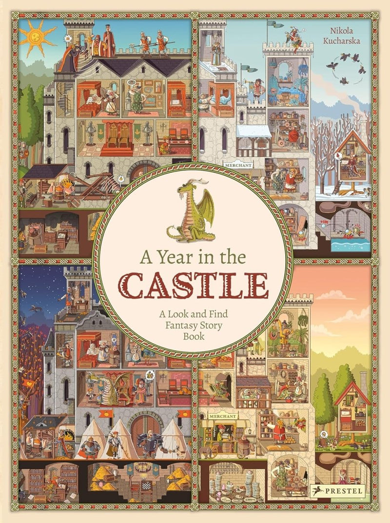 Nikola Kucharska: A Year in the Castle - A Look and Find Fantasy Story Book - Tales for Tadpoles