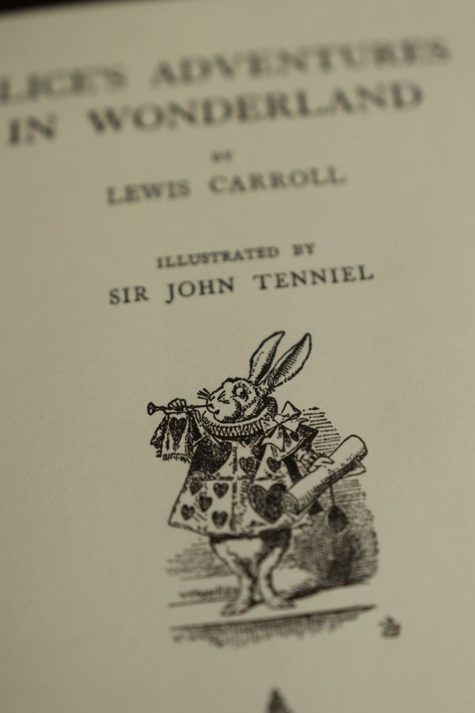 Notebook: Alice in Wonderland by Lewis Carroll, 1865 - Tales for Tadpoles