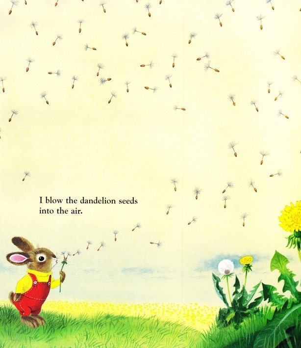 Ole Risom: I am a Bunny, illustrated by Richard Scarry - Tales for Tadpoles