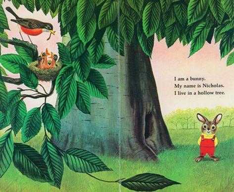 Ole Risom: I am a Bunny, illustrated by Richard Scarry - Tales for Tadpoles