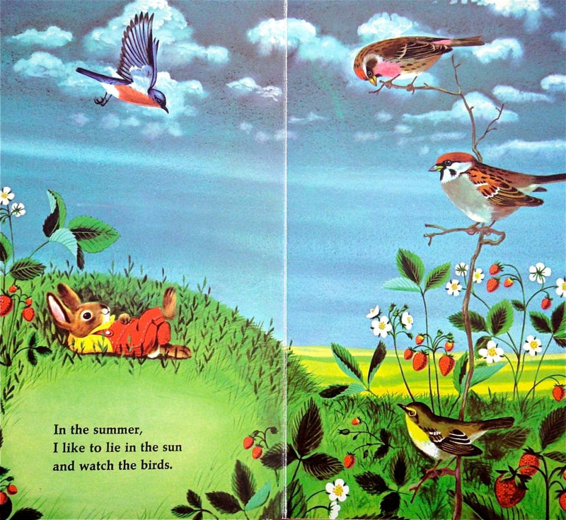 Ole Risom: I am a Bunny, illustrated by Richard Scarry - Tales for Tadpoles