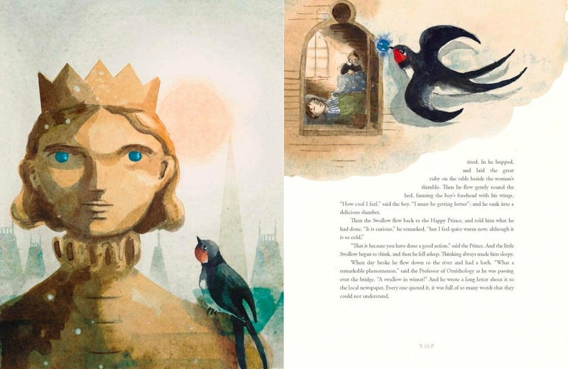 Oscar Wilde's Stories for Children, illustrated by Lauren O'Hara - Tales for Tadpoles